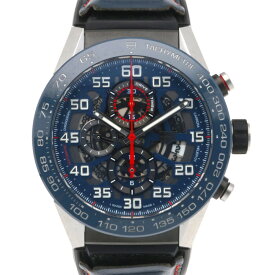 タグホイヤー カレラ キャリバーホイヤー01 腕時計 時計 タグホイヤー ステンレススチール CAR2AIN 自動巻き メンズ 1年保証 TAG HEUER 中古クロノグラフ