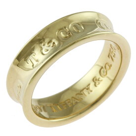 ティファニー 1837 ナロー リング 指輪 ティファニー 12号 18金 レディース TIFFANY&Co. 中古