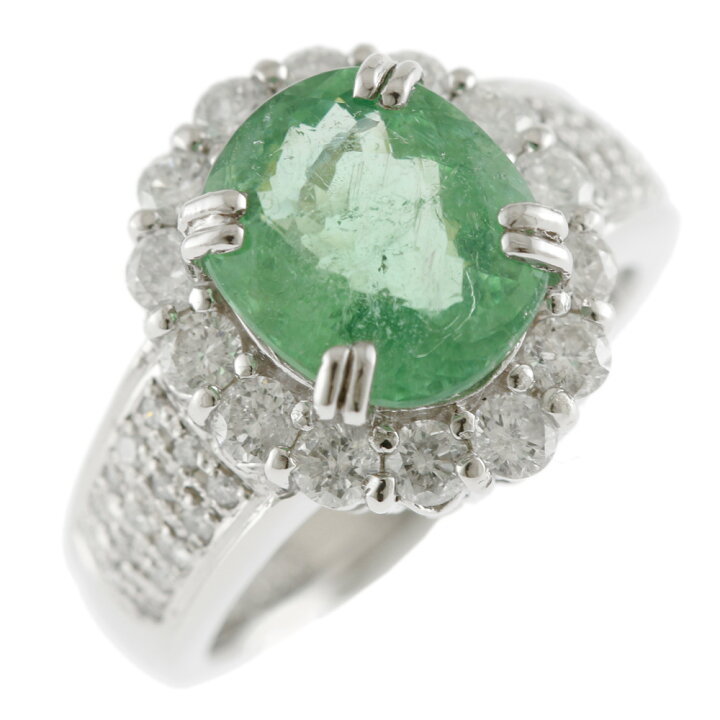 楽天市場】リング 指輪 13号 Pt900プラチナ パライバトルマリン 3.337  