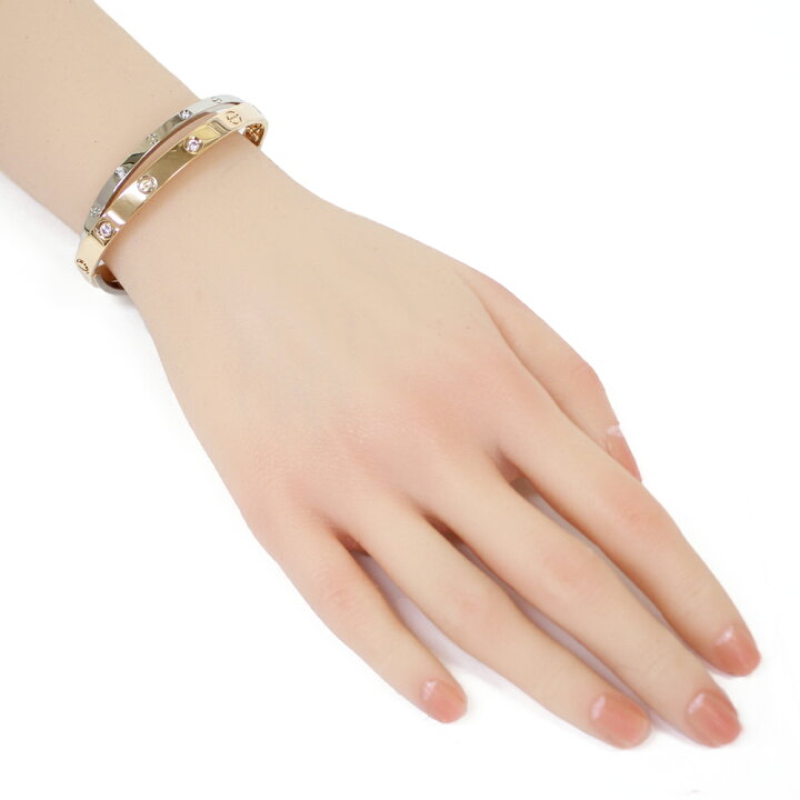 楽天市場】カルティエ ラブブレス ダイヤモンド ドライバー付き  