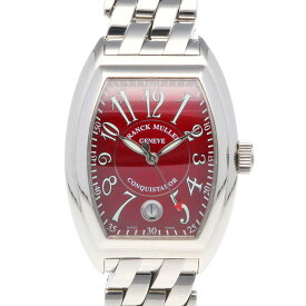 フランクミュラー コンキスタドール 腕時計 時計 フランクミュラー ステンレススチール 8005SC 自動巻き ユニセックス 1年保証 FRANCK MULLER 中古オーバーホール済