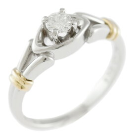クリスチャンディオール リング 指輪 クリスチャンディオール 7.5号 Pt900プラチナ ダイヤモンド 0.16ct レディース Christian Dior 中古