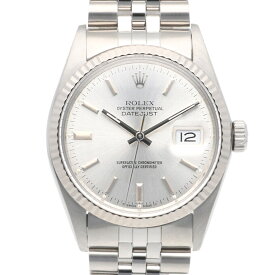 ロレックス デイトジャスト オイスターパーペチュアル 腕時計 時計 ロレックス ステンレススチール 16014 自動巻き メンズ 1年保証 ROLEX 中古89番 1985年式