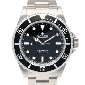 ロレックス サブマリーナ オイスターパーペチュアル 腕時計 時計 ロレックス ステンレススチール 14060 自動巻き メンズ 1年保証 ROLEX 中古T番 1996年式 オーバーホール済