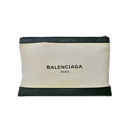 バレンシアガ クラッチバッグ バレンシアガ キャンバス ベージュ ユニセックス BALENCIAGA 中古