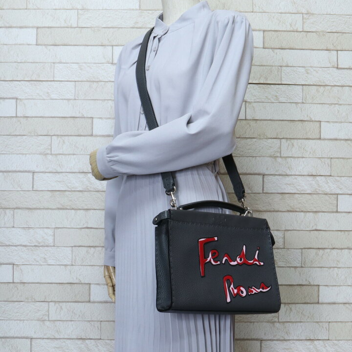 FENDI フェンディ ミニ ピーカブー フィット 2Wayショルダーバッグ 