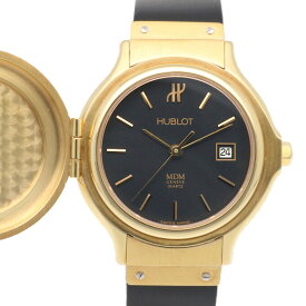ウブロ MDM クラシック ハンターケース 腕時計 時計 ウブロ 18金 139 11 3 クオーツ レディース 1年保証 HUBLOT 中古