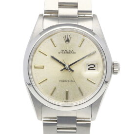 ロレックス オイスターデイト 腕時計 時計 ロレックス ステンレススチール 6694 手巻き メンズ 1年保証 ROLEX 中古22番 1967年式 オーバーホール済