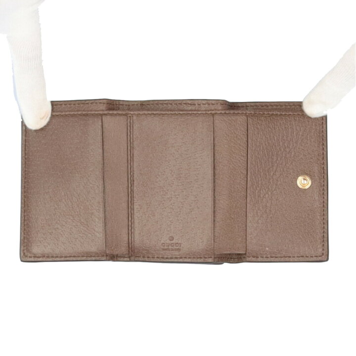 楽天市場】グッチ オフィディア 三つ折り財布 グッチ GGスプリーム  