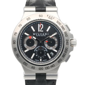 ブルガリ ディアゴノ プロフェッショナル 腕時計 時計 ブルガリ ステンレススチール DP42SCH 自動巻き メンズ 1年保証 BVLGARI 中古クロノグラフ