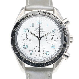 オメガ スピードマスター 腕時計 時計 オメガ ステンレススチール 38027153 自動巻き レディース 1年保証 OMEGA 中古ホワイトシェル