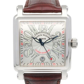 フランクミュラー コンキスタドール コルテス 腕時計 時計 フランクミュラー ステンレススチール 10000HSC 自動巻き メンズ 1年保証 FRANCK MULLER 中古オーバーホール済