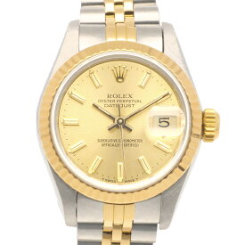 ロレックス デイトジャスト オイスターパーペチュアル 腕時計 時計 ロレックス ステンレススチール 69173 自動巻き レディース 1年保証 ROLEX 中古95番 1986年式 オーバーホール済