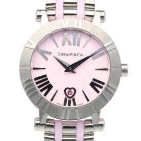 ティファニー アトラス 腕時計 時計 ティファニー ステンレススチール クオーツ レディース 1年保証 TIFFANY&Co. 中古