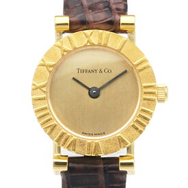 ティファニー アトラス 腕時計 時計 ティファニー 18金 D286.753 クオーツ レディース 1年保証 TIFFANY&Co. 中古