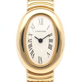 カルティエ ミニベニュワール 腕時計 時計 カルティエ 18金 1960/W15109D8 クオーツ レディース 1年保証 CARTIER 中古