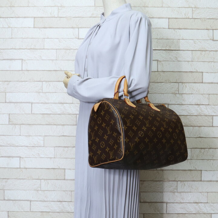 LOUIS VUITTON ルイヴィトン 馬鹿らしく スピーディ30 ハンドバッグ  