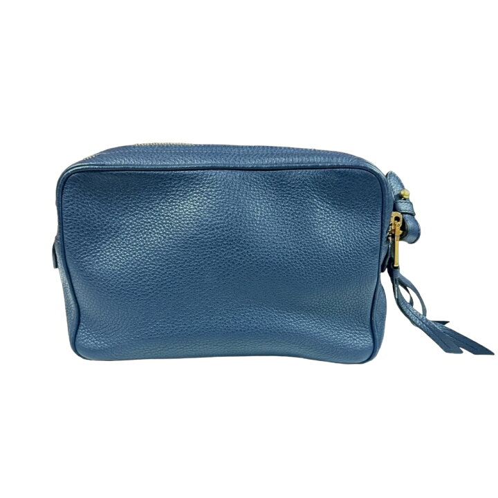 楽天市場】プラダ ショルダーバッグ プラダ レザー 1BH082 ネイビー  