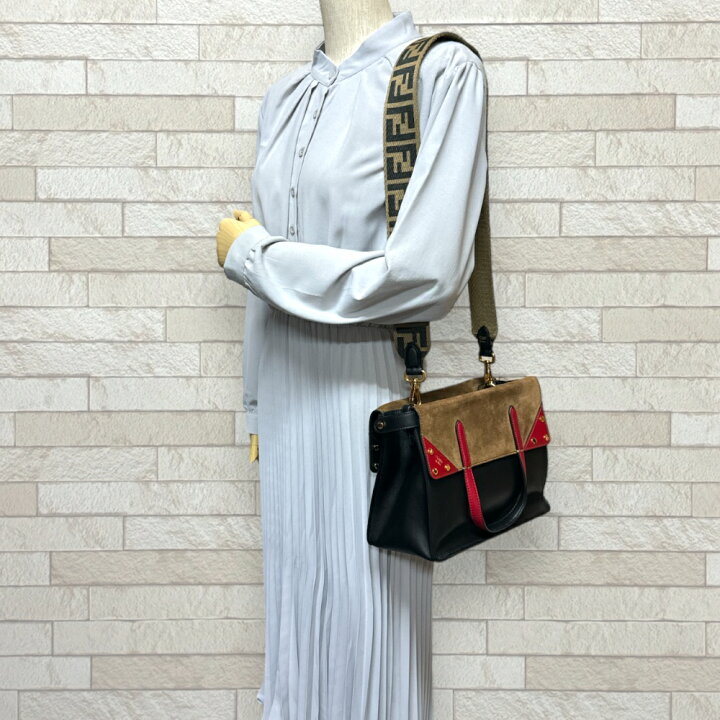 楽天市場】フェンディ フリップ スモール ショルダーバッグ フェンディ 