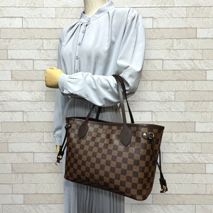 ルイ・ヴィトン LOUIS VUITTON ネヴァーフルPM N51109 ブラウン ダミエ 