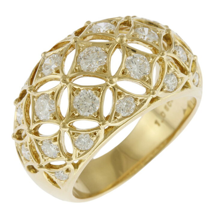 楽天市場】ミキモト リング 指輪 ミキモト 11号 18金 ダイヤモンド  