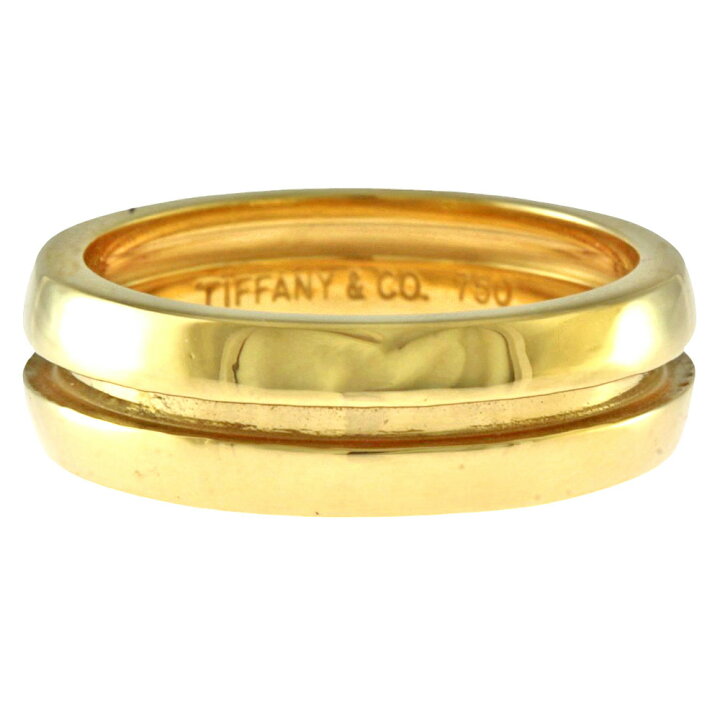 楽天市場】ティファニー グルーブド リング 指輪 ティファニー 11号 18  