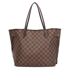 ルイヴィトン ネヴァーフルMM ダミエ トートバッグ ルイヴィトン ダミエキャンバス N51105 ブラウン レディース LOUIS VUITTON 中古