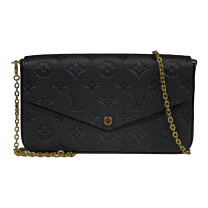 LOUIS VUITTON ルイ・ヴィトン/ポシェット・フェリシー/アンプラント/ノワール/M82477/RFI*/Aランク/64【中古】