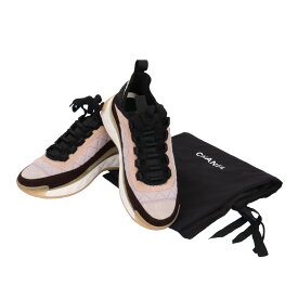 シャネル マトラッセ スニーカー シャネル スウェード G38501 レディース CHANEL 中古