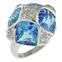 楽天市場】トパーズ（指輪・リング｜レディースジュエリー  