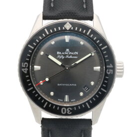 ブランパン フィフティファゾムス 腕時計 時計 ブランパン ステンレススチール 5100B11101352A 自動巻き メンズ 1年保証 Blancpain 中古