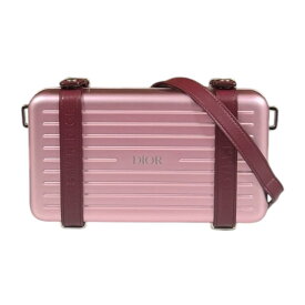 ディオール Dior×RIMOWA パーソナルクラッチバッグ ショルダーバッグ ディオール 2DRCA295YWT ピンク レディース Dior 中古