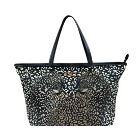 サルヴァトーレフェラガモ ガンチーニ トートバッグ サルヴァトーレフェラガモ ナイロン GU-21E187 ブラック レディース Salvatore Ferragamo 中古