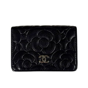 シャネル(CHANEL) カメリア(camellia) 中古 三つ折り財布 | 通販・人気 
