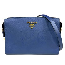 楽天市場】prada サフィアーノ バッグ 中古ブルーの通販