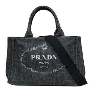 PRADA プラダ ショルダーバッグ CANAPA カナパ 1BG439 KAO ZKI レディース ハンドバッグ トートバッグ キャンバス レタリングロゴ 鞄 F0002/NERO PRADA♡BN2288カナパキャンバスショルダーバッグ