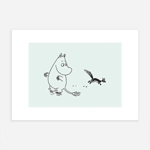 MOOMIN [~ Postery |X^[Moomin And Squirrel ~j|X^[ k XEF[f   CeAA[g