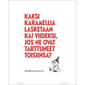 MOOMIN [~ Putinki J[~j|X^[ Kaksi karamellia veBL tBh k   CeAA[g