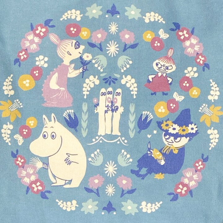楽天市場 Moomin ムーミン グッズ グッディバッグ 花畑 トートバッグ キャンバス 大きめ お稽古バッグ マザーバッグ リトルミイ スナフキン ミムラねえさん ニョロニョロ 花柄 通勤 通学 北欧 雑貨 プレゼント 誕生日 母の日 インテリアアートhygge