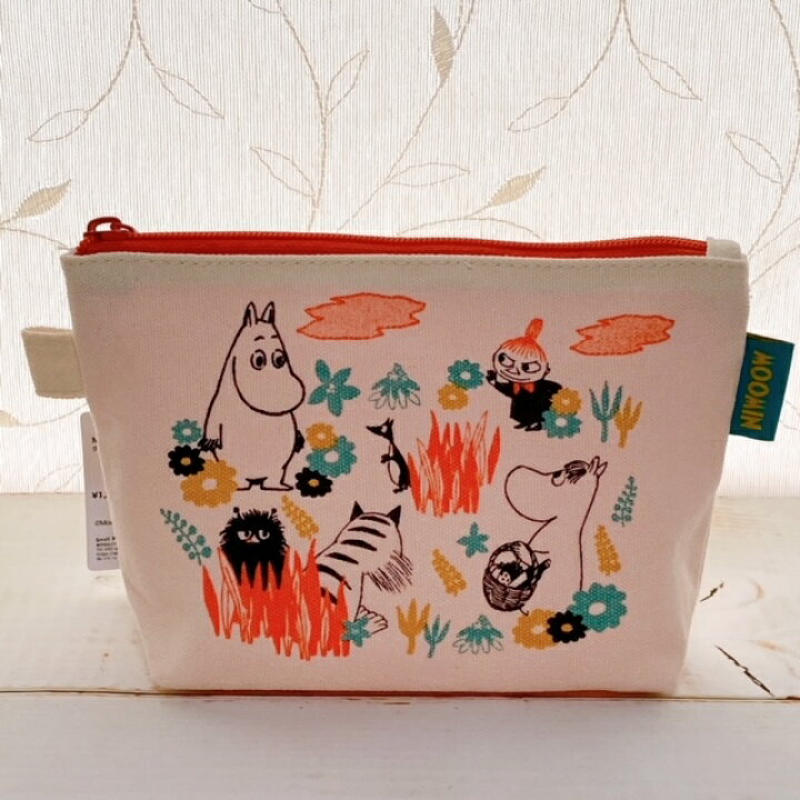 楽天市場 Moomin ムーミン グッズ グッディポーチ 花畑 樹 木の実 リトルミイ ムーミンパパ スナフキン 花柄 コスメポーチ 化粧ポーチ 舟形 かわいい おしゃれ 雑貨 北欧雑貨 プレゼント 誕生日 母の日 インテリアアートhygge