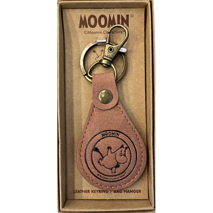 楽天市場】MOOMIN ムーミン レザーキーリング TMF FINLAND 