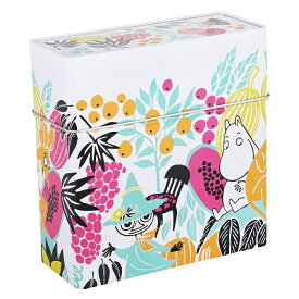 MOOMIN ムーミン コーヒーフィルター缶 パパイヤ Martinex マルティネックス フィンランド ブリキ缶 スズ 保存容器 花柄 北欧 可愛い おしゃれ プレゼント 誕生日 母の日