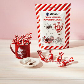 Fazer ファッツェル MOOMIN ムーミン×マリアンヌ ペパーミントチョコキャンディー 120g Marianne チョコレート お菓子 北欧 フィンランド プレゼント ギフト バレンタインデー ホワイトデー