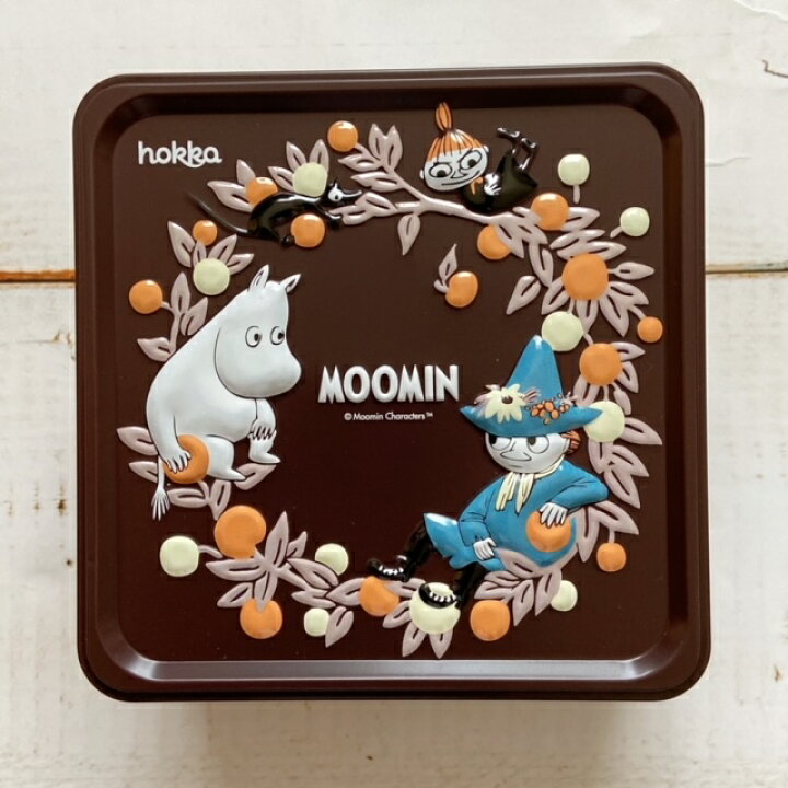 楽天市場 無料ラッピング付 Moomin ムーミン ビスケット缶 ココア ミルク ラズベリー リトルミイ スナフキン お菓子 北陸製菓 Hokka 小物入 蓋付 おいしい かわいい おしゃれ 小物入れ ブリキ缶 缶 北欧雑貨 プレゼント ギフト 手土産 お礼 誕生日 敬老の日