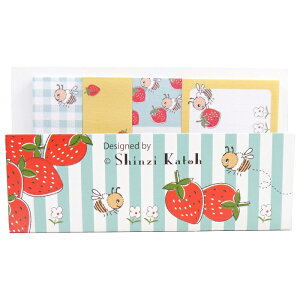 tⳃZbg  Shinzi Katoh VW JgE Strawberry&Bee  C`S ~co` ͂ n` [ G  킢 ̎q v[g