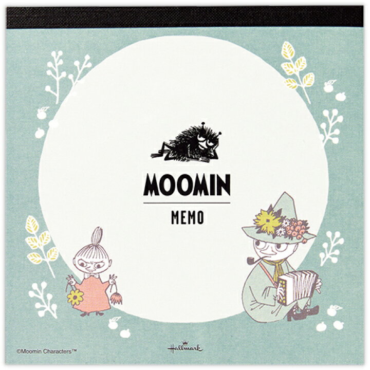 楽天市場 Moomin ムーミン グッズ スクエアメモ 日本ホールマーク ブルー レッド グリーン イエロー リトルミイ ムーミンパパ ムーミンママ フローレン スナフキン ミムラねえさん ニョロニョロ メモ帳 ミニ かわいい おしゃれ 文房具 ステーショナリー 雑貨 北欧 女の子