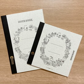 MOOMIN ムーミン ツバメノート A5 正方形 日本製 ムーミンパパ ムーミンママ リトルミイ モラン 花柄 かわいい おしゃれ 文房具 ステーショナリー グッズ 雑貨 北欧