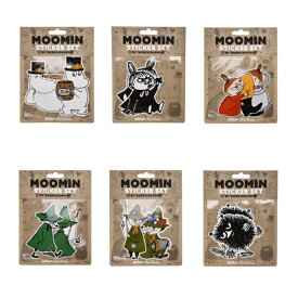 MOOMIN ステッカーセット Nordicbuddies ノルディックバディズ ムーミン 北欧 FINLAND フィンランドデザイン シール
