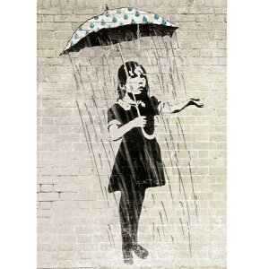|XgJ[h Banksy oNV[ Streetart Step into the World...hCc G͂ bZ[WJ[h CeA 