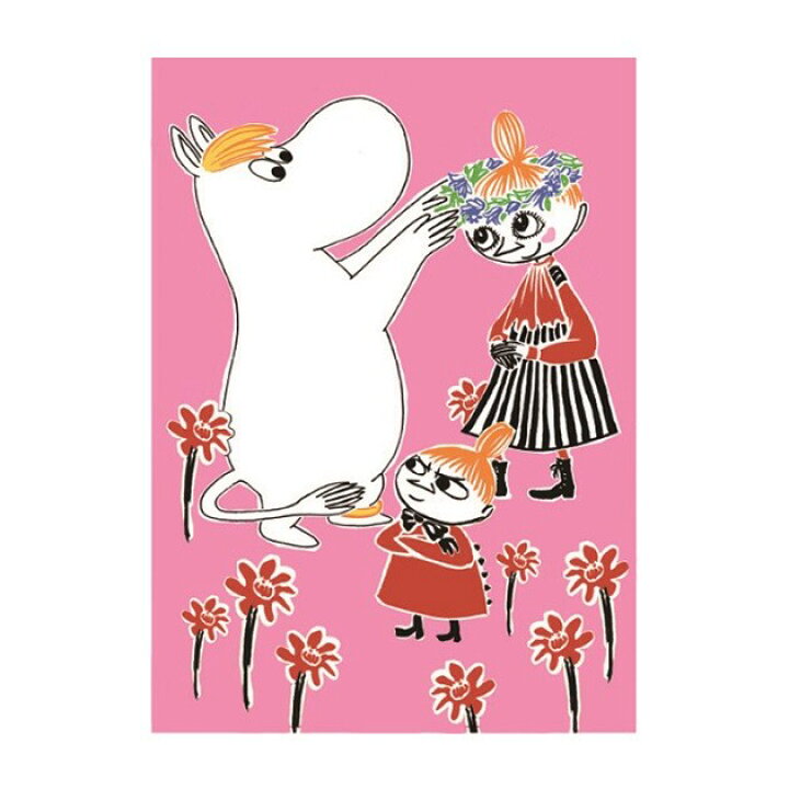 楽天市場 Moomin ムーミンポストカード Paletti パレッティ フィンランド フローレン リトルミイ ミムラねえさん 花柄 北欧 かわいい おしゃれ メッセージカード インテリアアートhygge